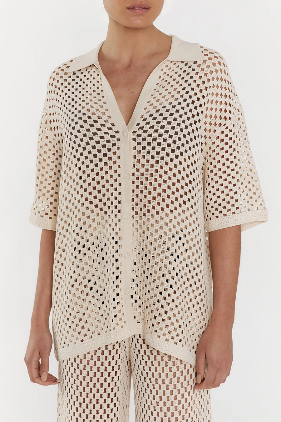 SONNY NATURAL CROCHET PANT