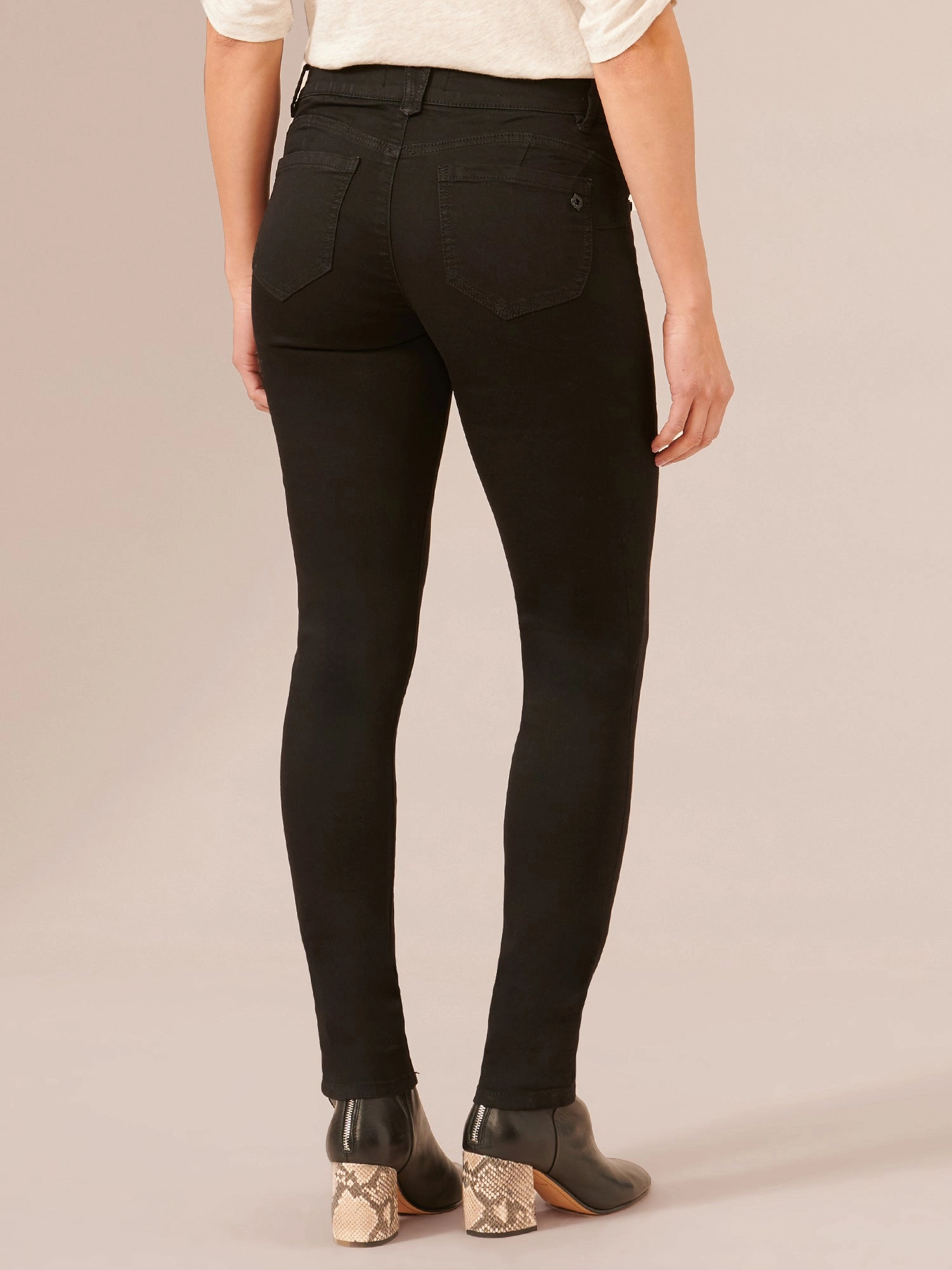 Stretch Black Denim Absolution® Petite Jegging
