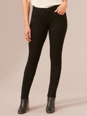 Stretch Black Denim Absolution® Petite Jegging