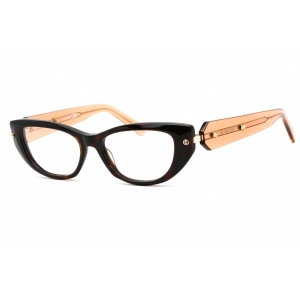 Swarovski Men's Eyeglasses - Full Rim Cat Eye Dark Havana Plastic Frame | SK5476 052