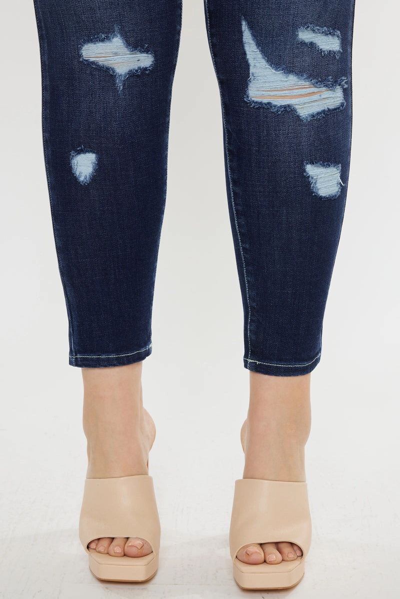 Tanya High Rise Super Skinny Jeans (Plus Size)