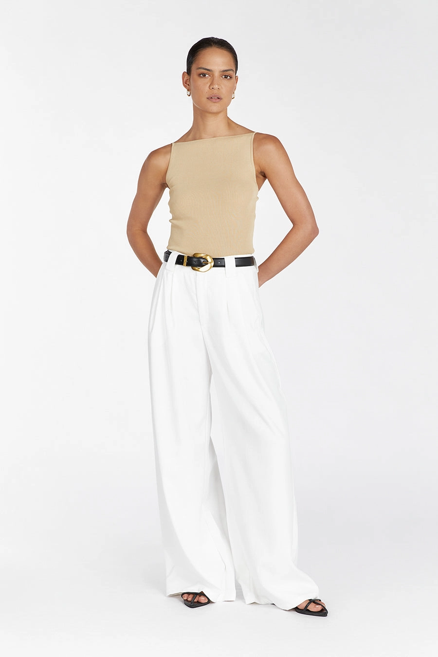 TAYLOR SAND KNIT TANK