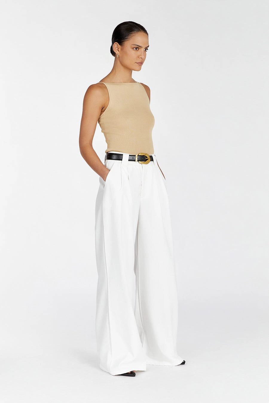 TAYLOR SAND KNIT TANK