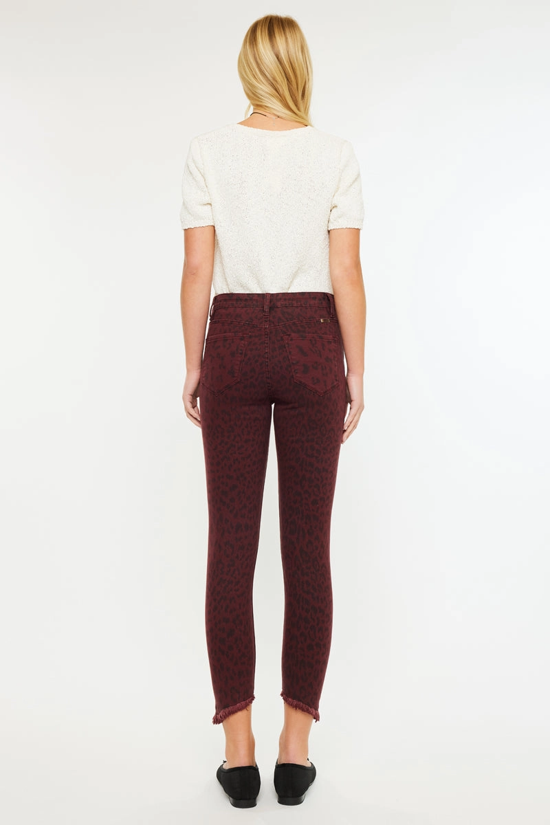 Tayona High Rise Cropped Skinny Jeans