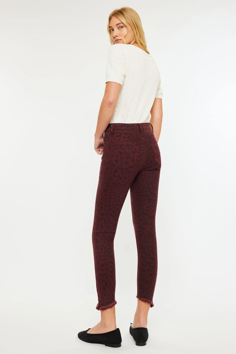 Tayona High Rise Cropped Skinny Jeans