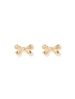 Teresa Texture Bow Earrings