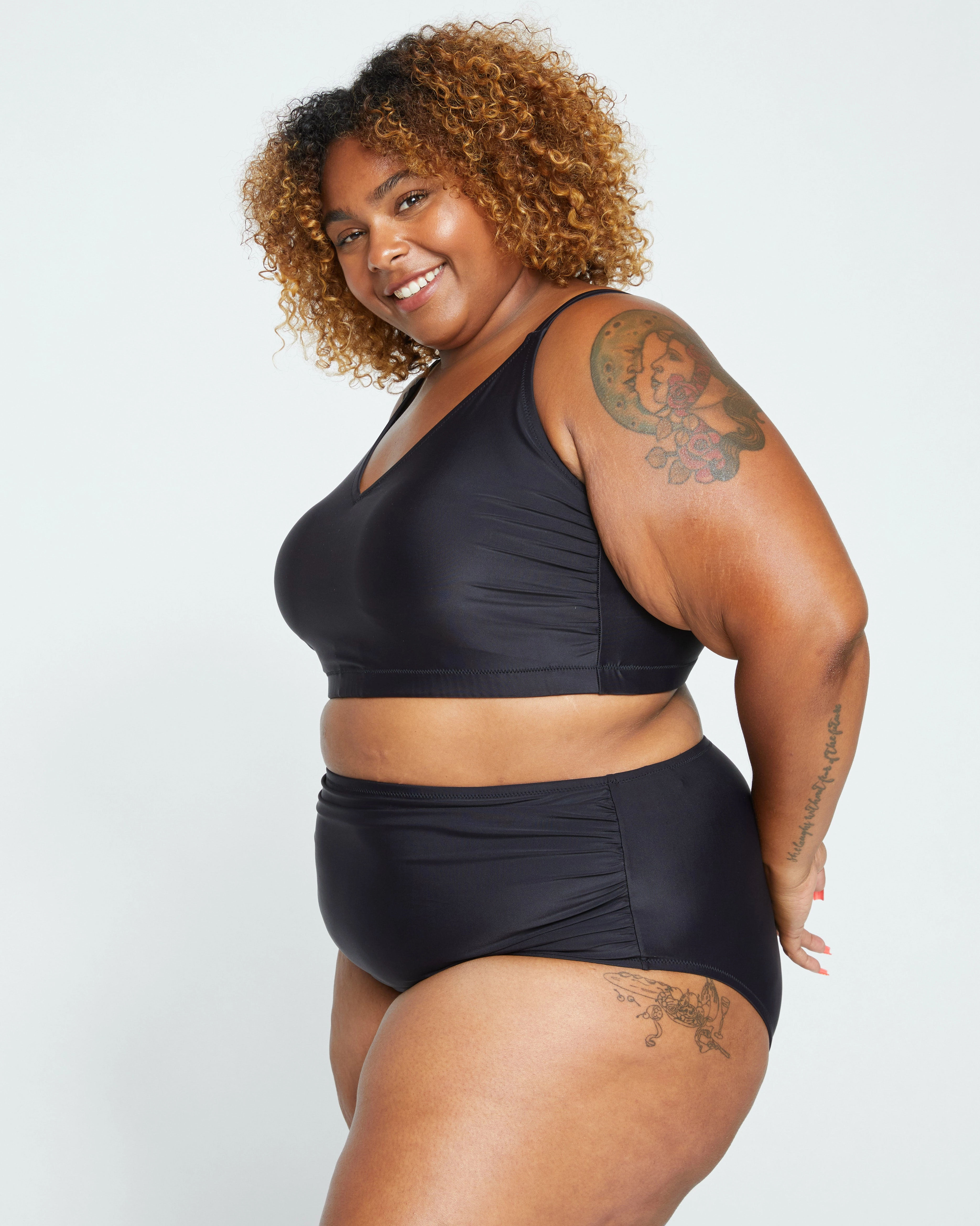 The Sport Bikini Top - Black