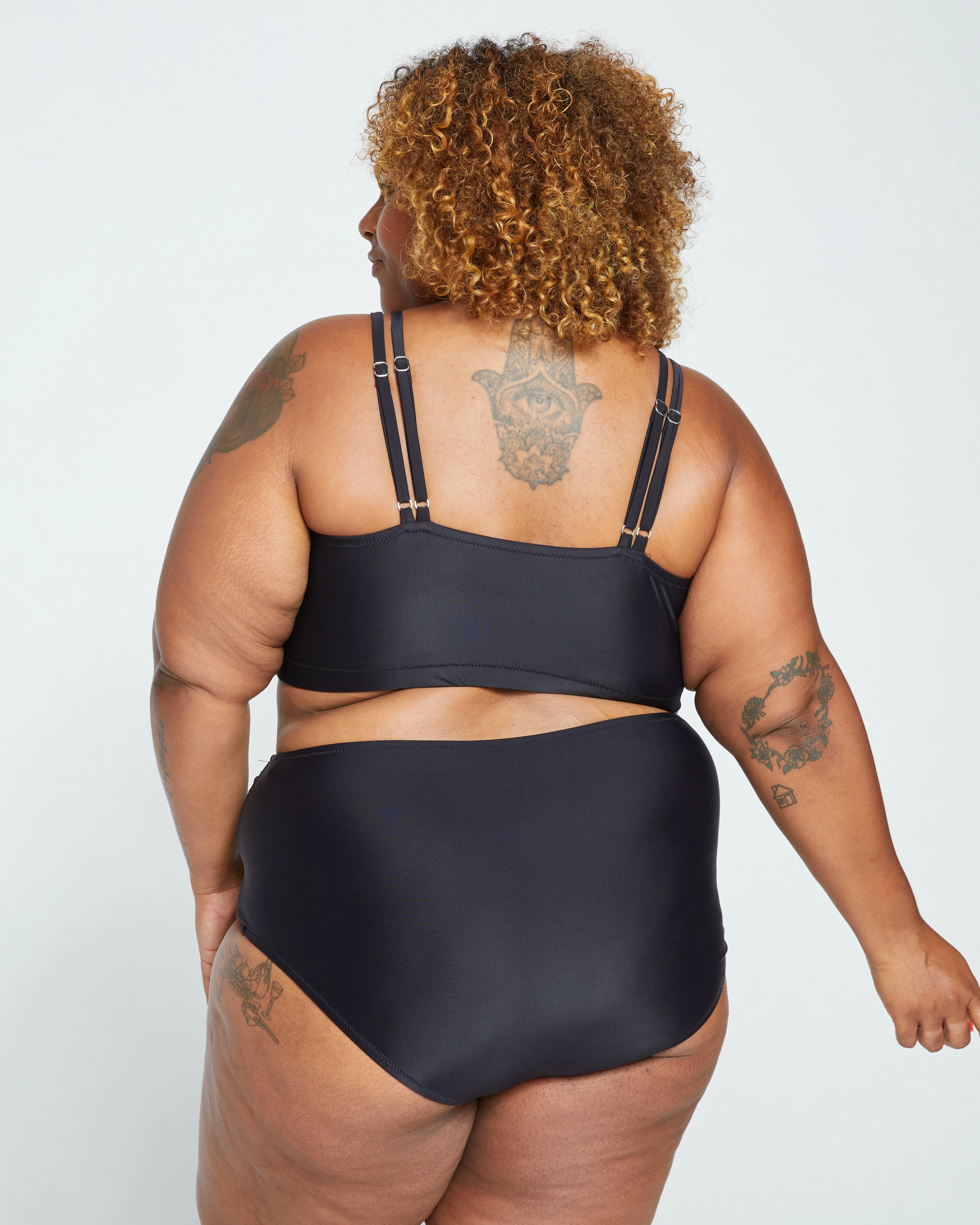 The Sport Bikini Top - Black