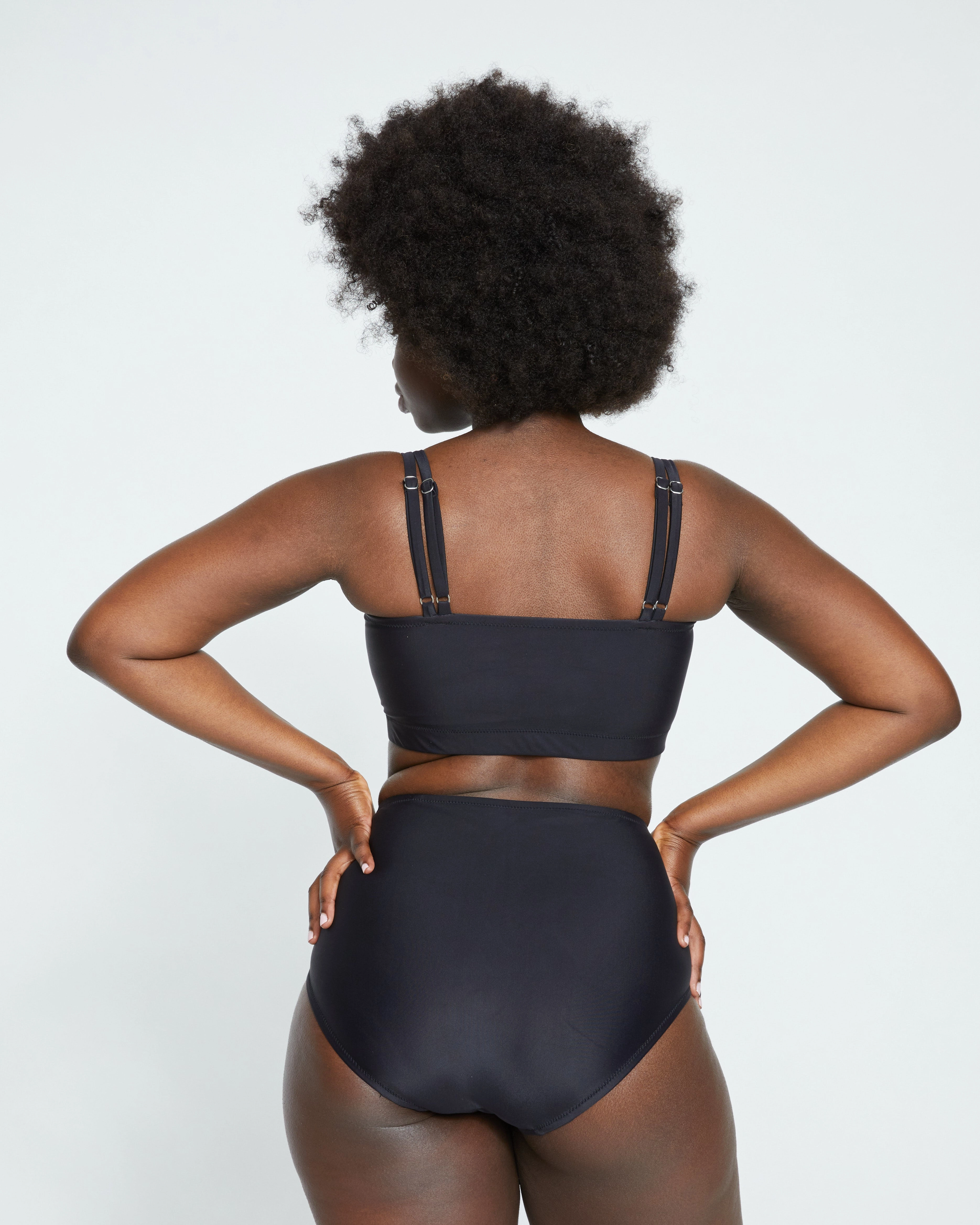The Sport Bikini Top - Black