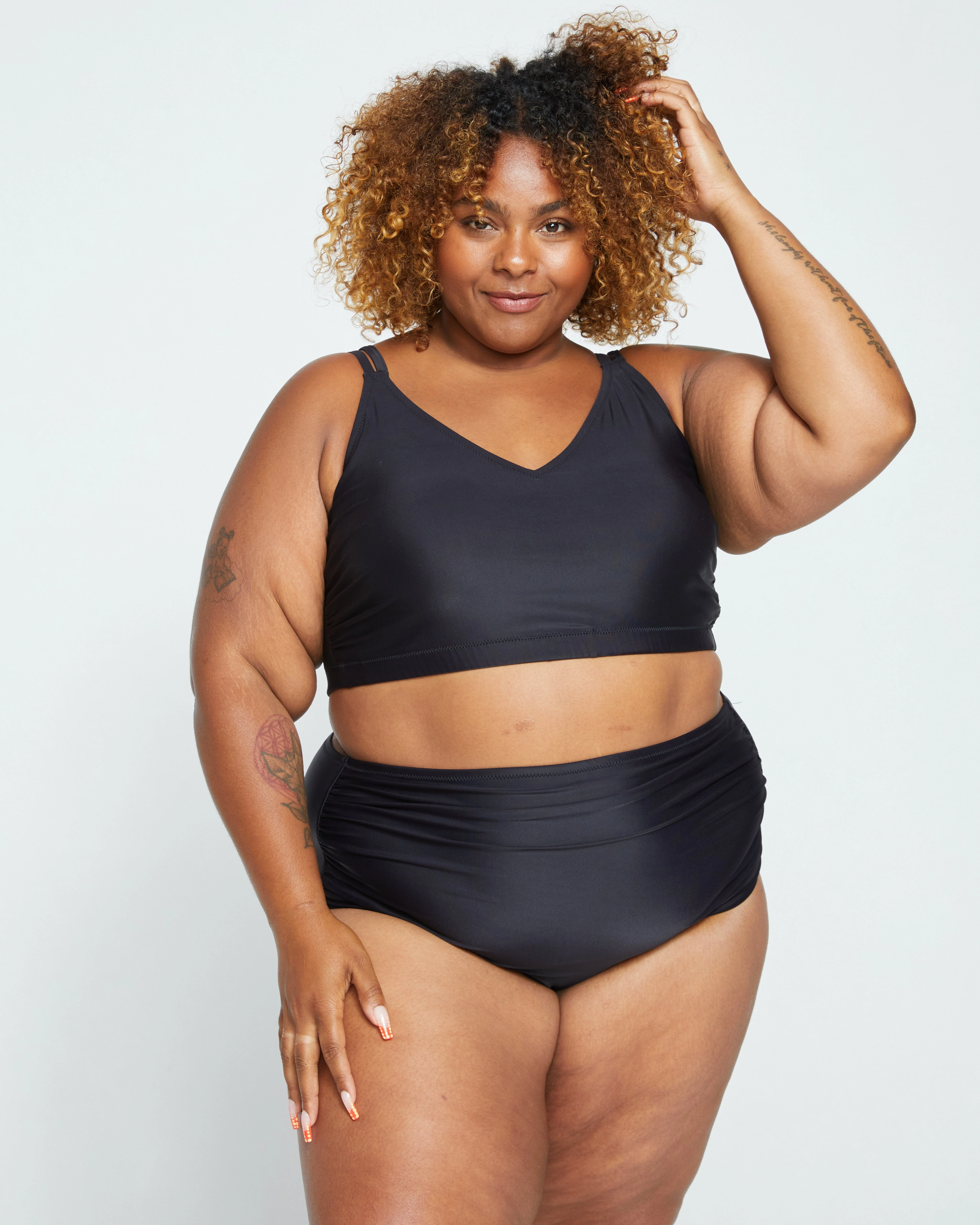 The Sport Bikini Top - Black