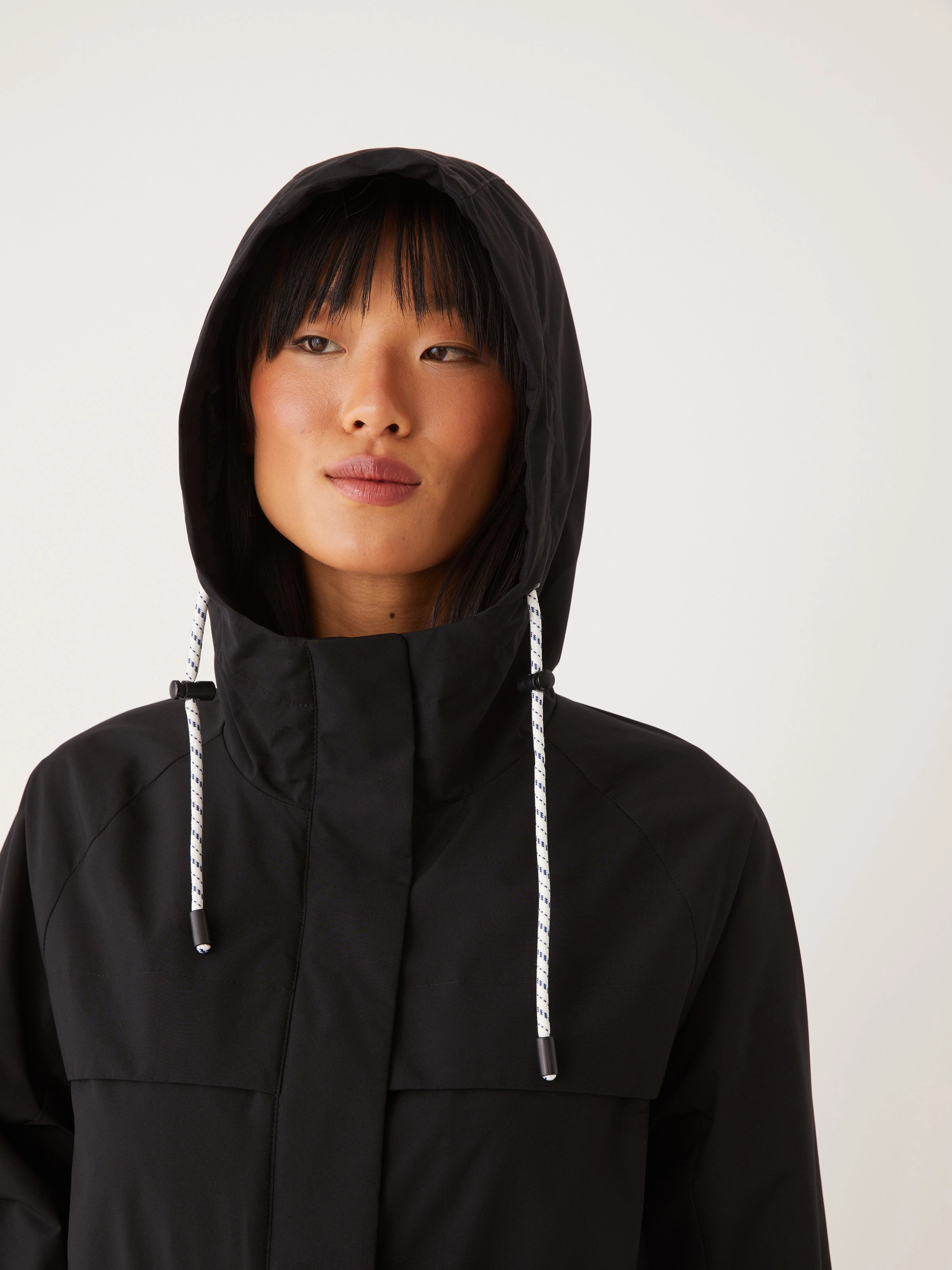 The Stanley Rain Jacket in Black