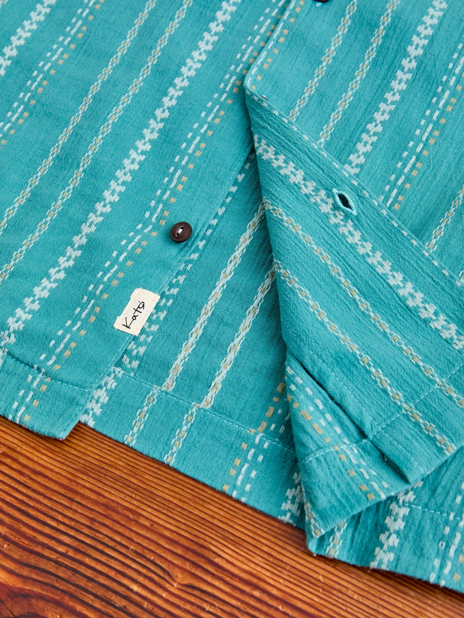 The Wrench Short Sleeve Shirt in Summer Turquoise