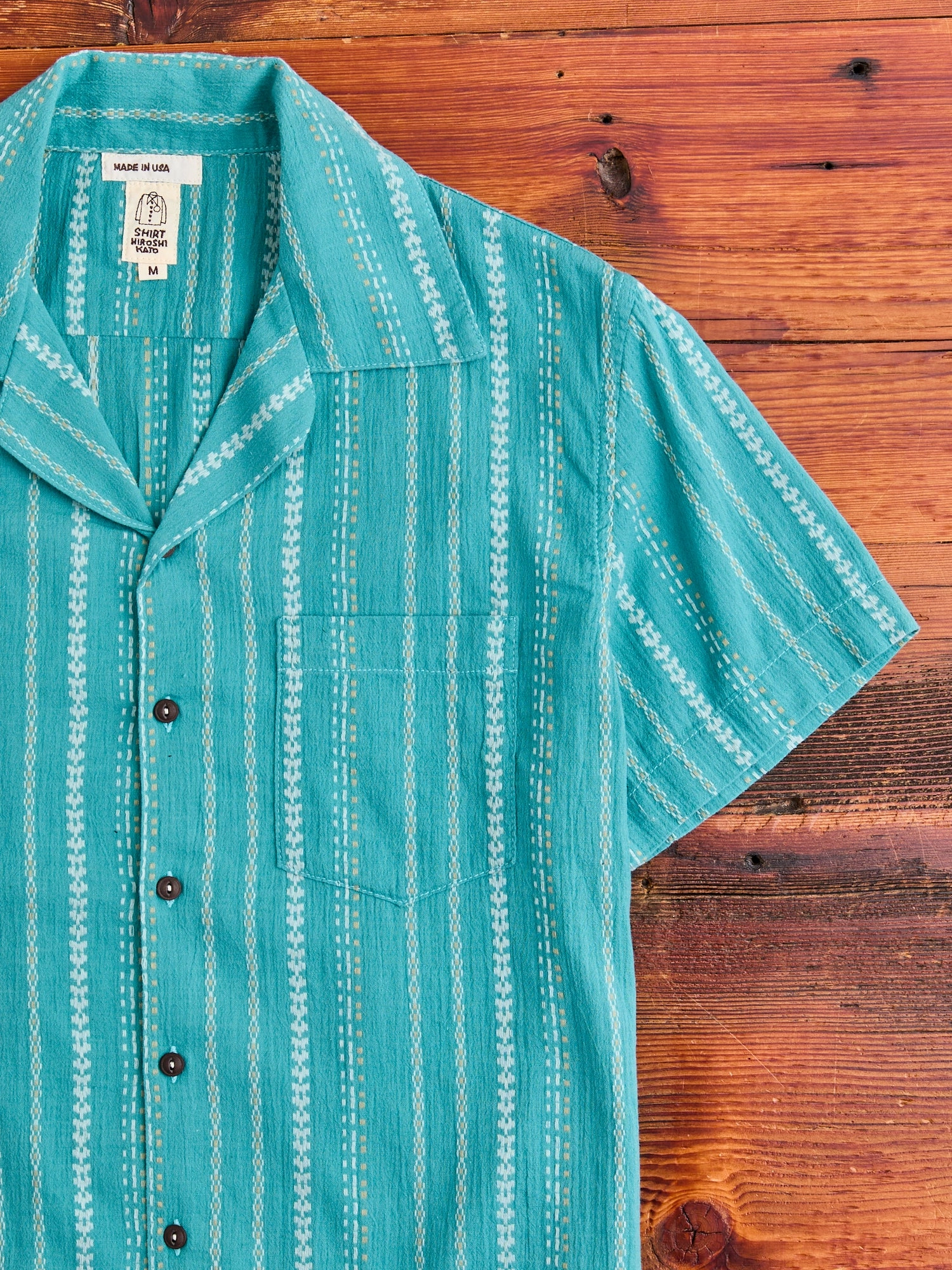 The Wrench Short Sleeve Shirt in Summer Turquoise