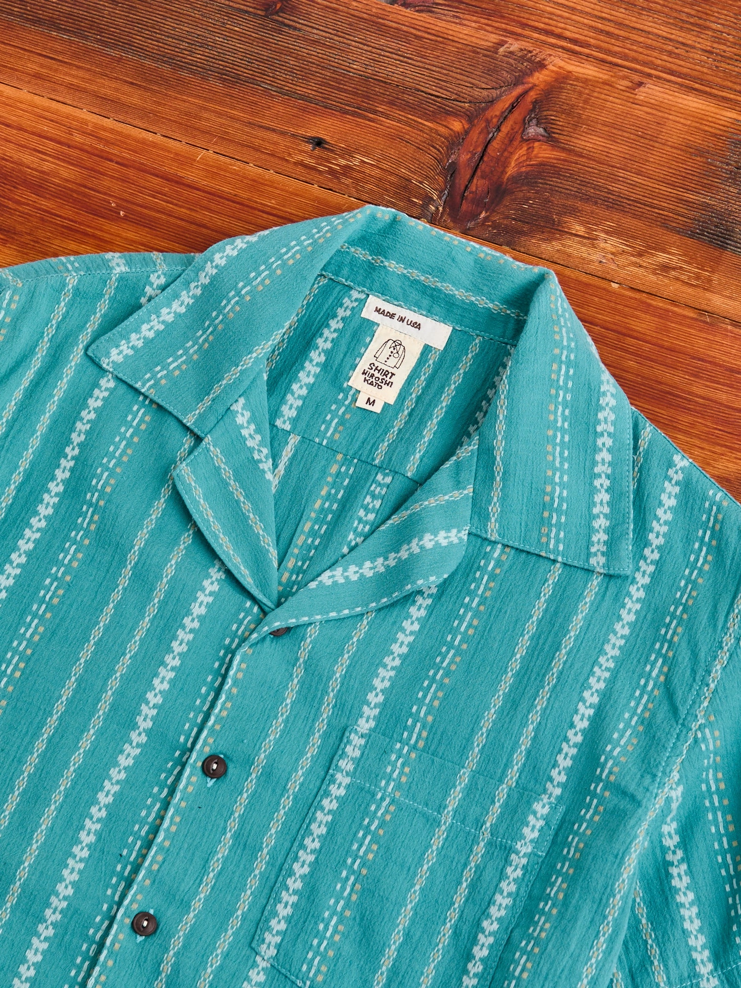 The Wrench Short Sleeve Shirt in Summer Turquoise