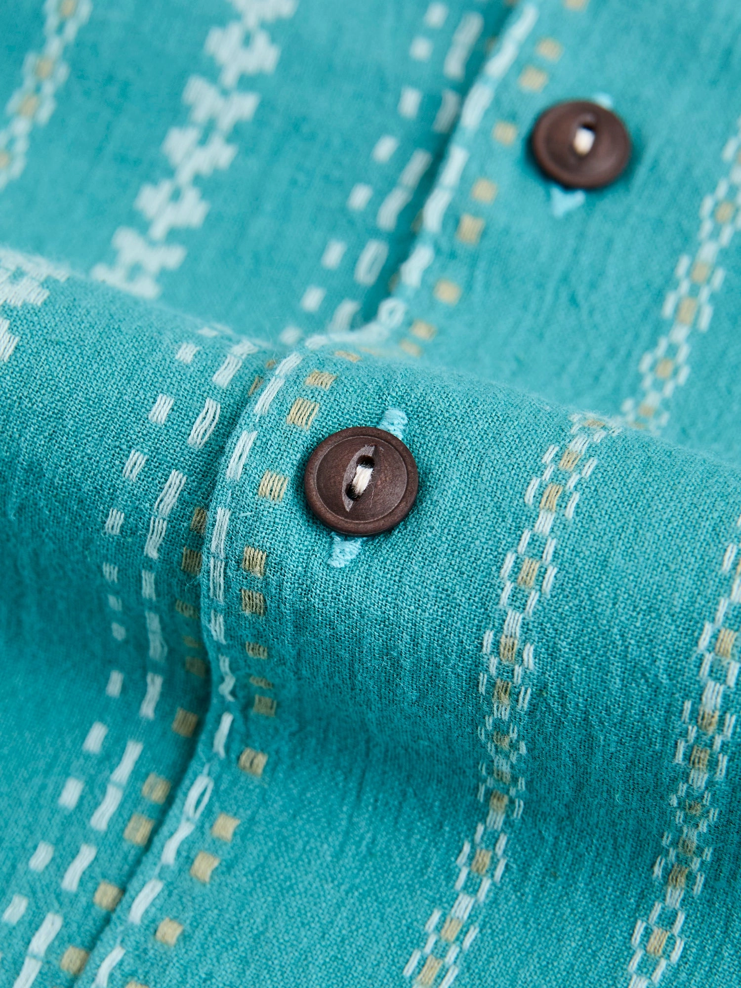 The Wrench Short Sleeve Shirt in Summer Turquoise