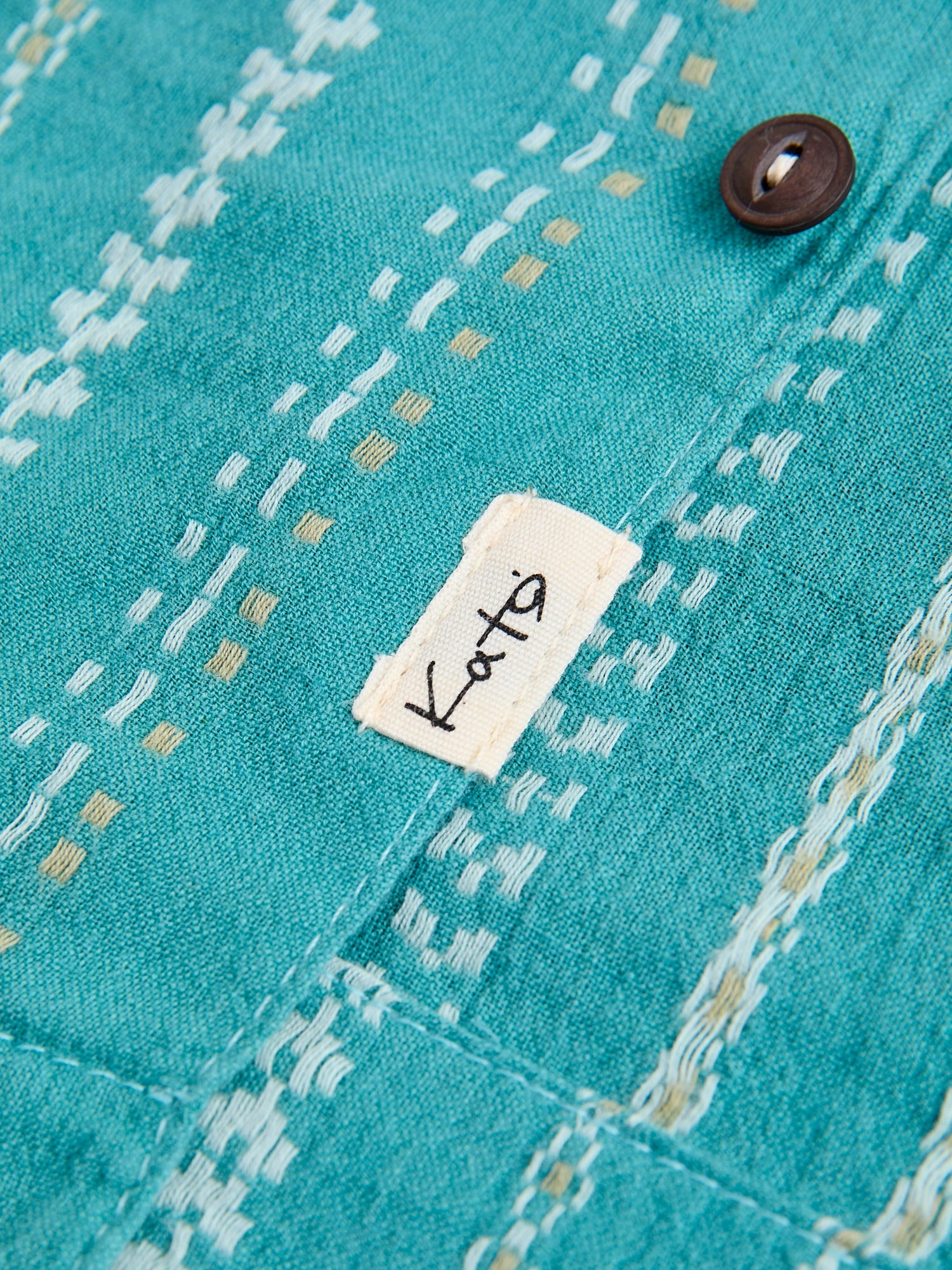 The Wrench Short Sleeve Shirt in Summer Turquoise