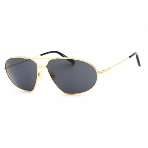 Tom Ford Men's Sunglasses - Shiny Deep Gold Rectangular Frame Smoke Lens | FT0771 30A