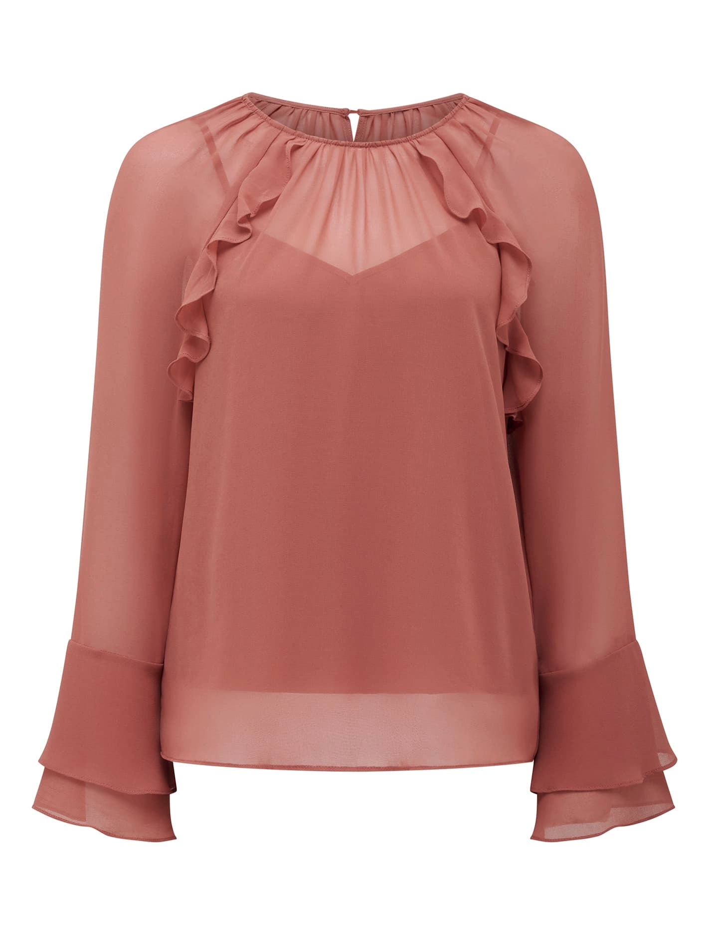Tori Ruffle Blouse