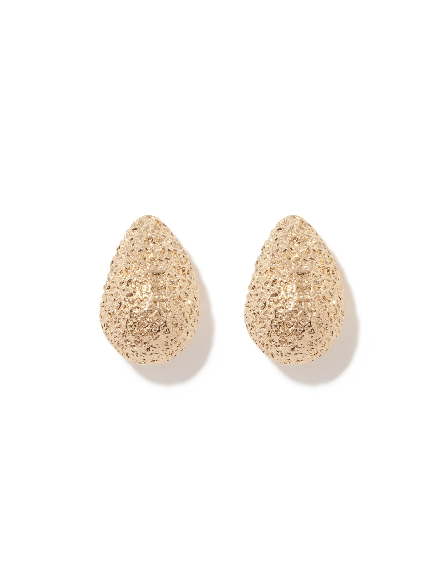 Tori Textured Droplet Earrings