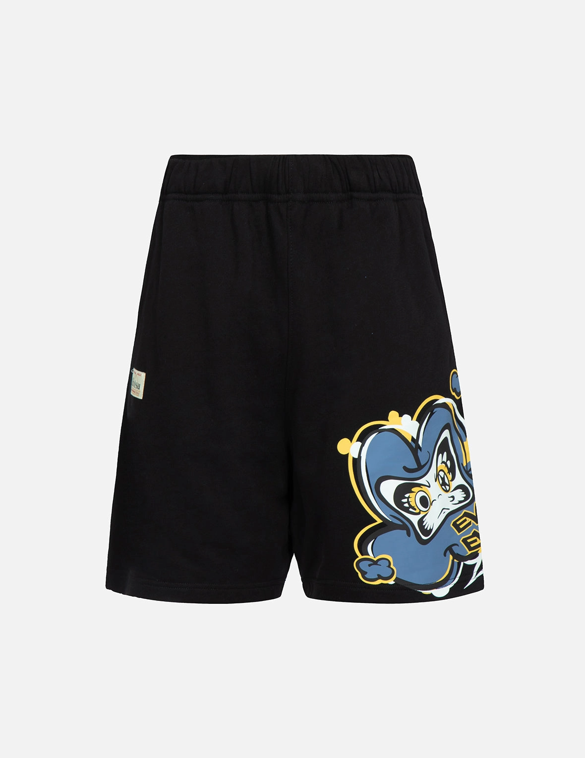 Transforming Daruma Print Sweat Shorts