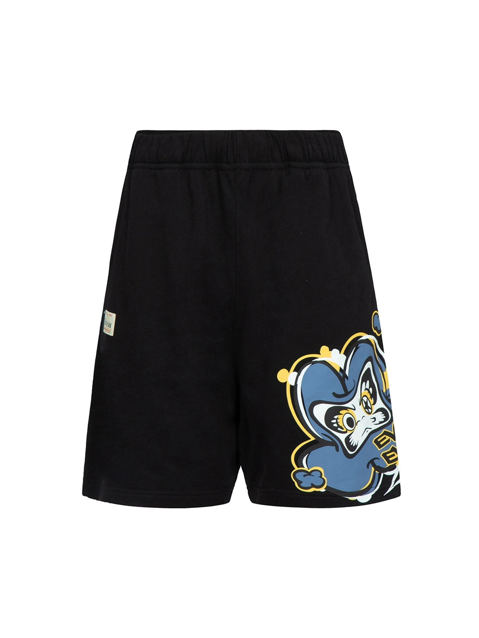 Transforming Daruma Print Sweat Shorts