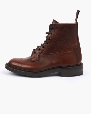 Trickers Grassmere Country Derby Ankle Boot - Caramel Kudu / Ridgeway Sole