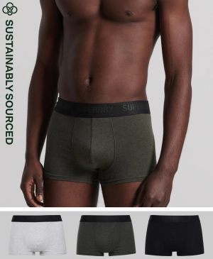 Trunk Multi Triple Pack | Black/Olive/Grey