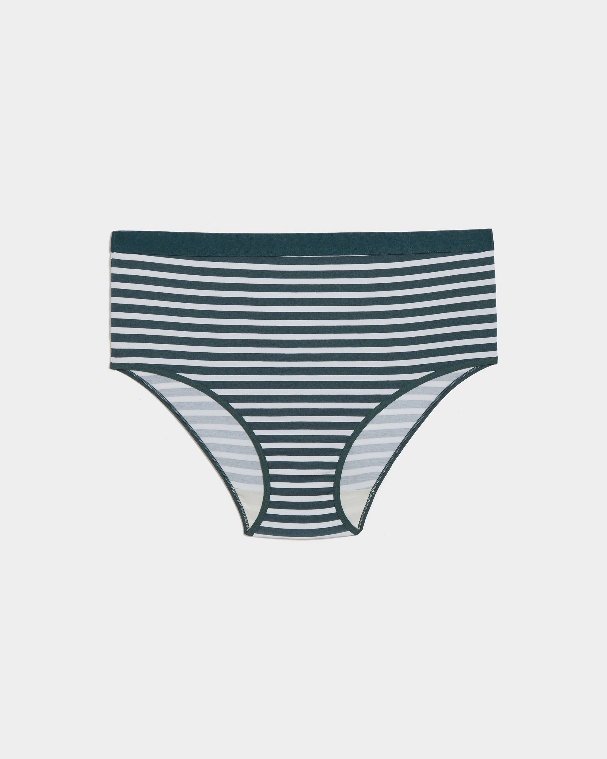 UltimateS High Rise Brief - Deep Sea/White Stripe