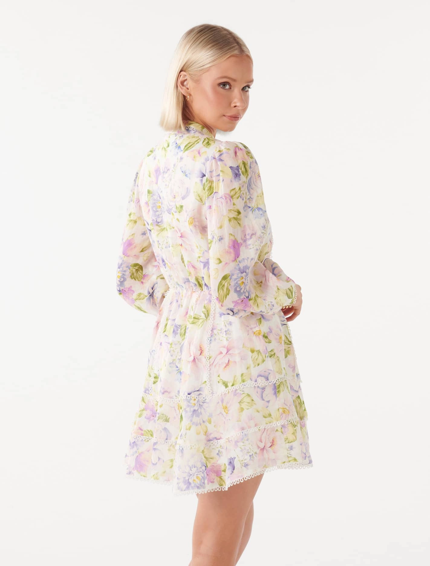 Vanessa Trim Detail Skater Dress