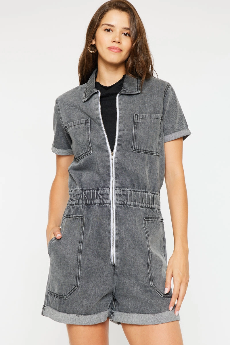 Victoria Short Sleeve Romper