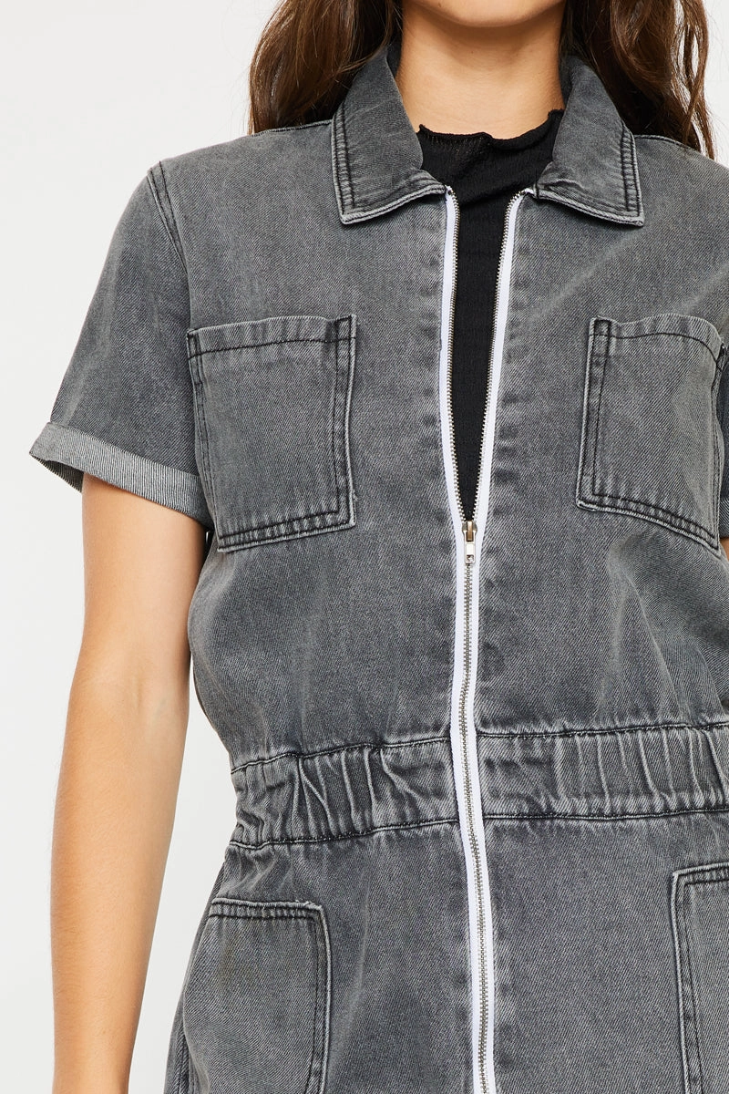 Victoria Short Sleeve Romper