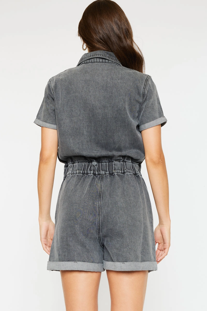 Victoria Short Sleeve Romper