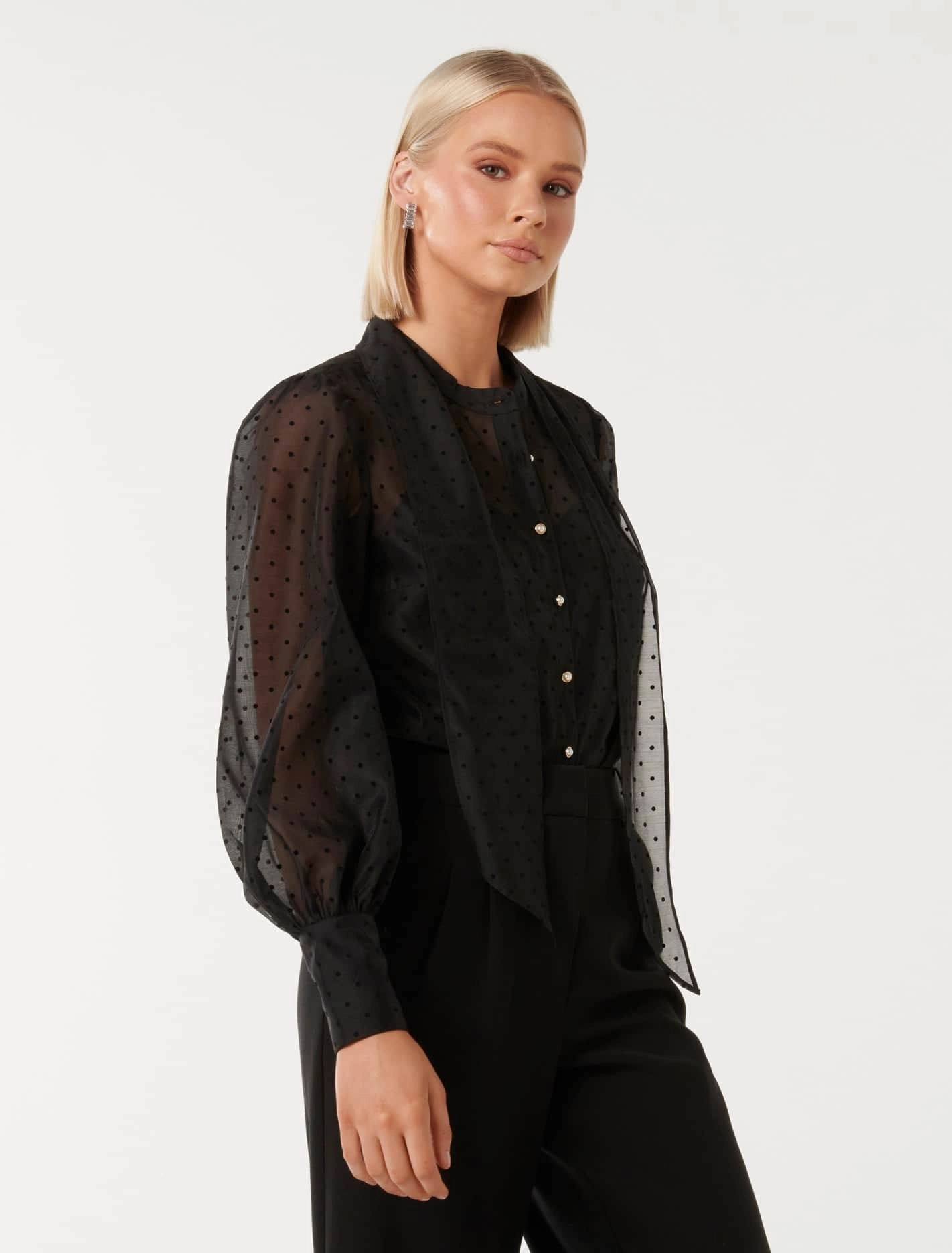 Vienna Organza Blouse