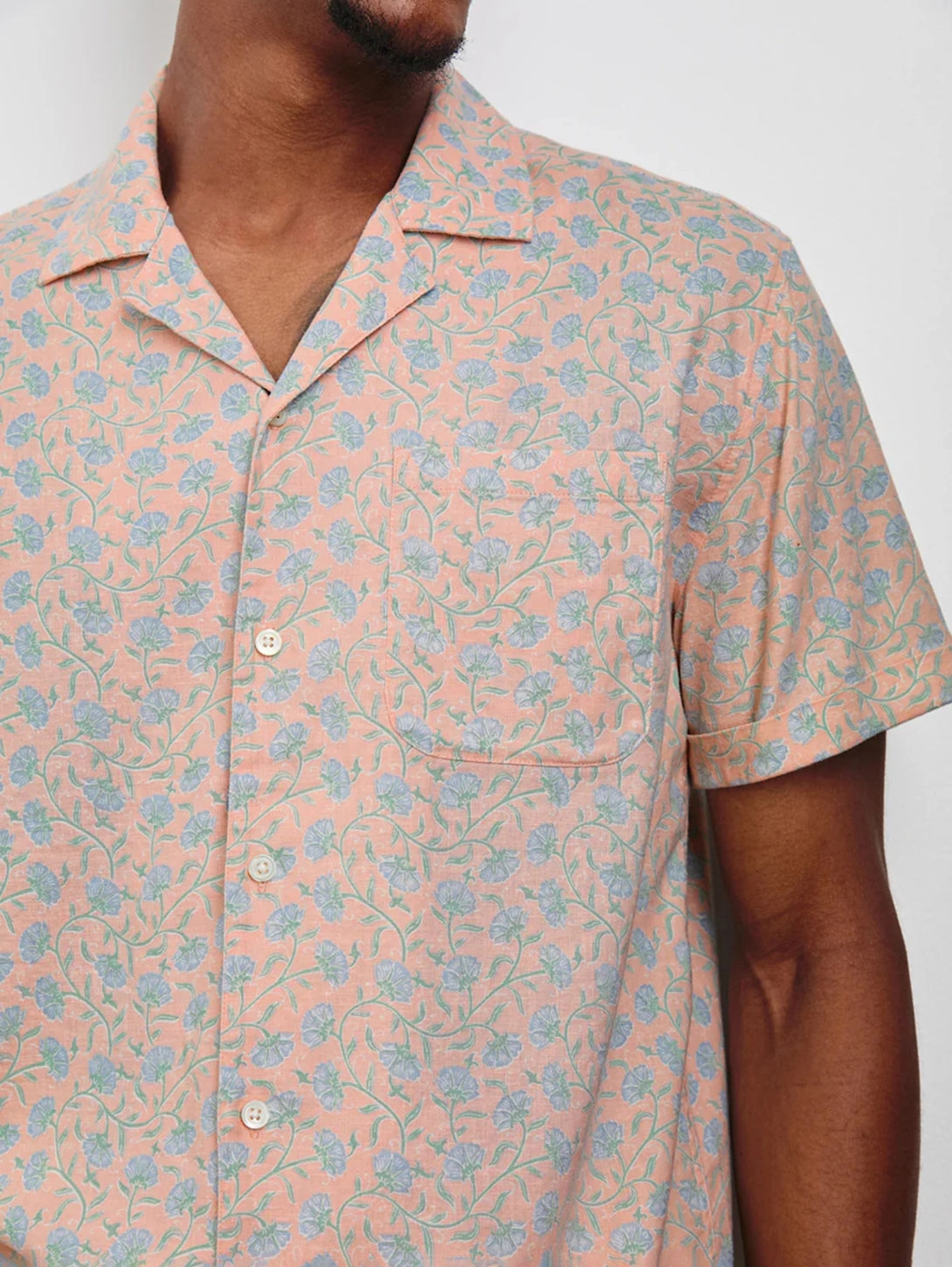 Waimea Shirt - Floral Batik Blossom