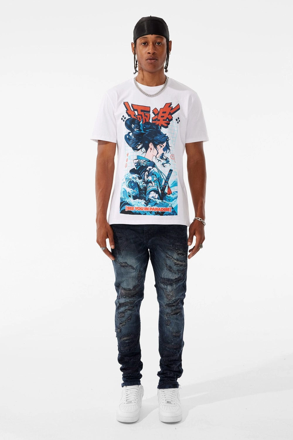 Water Samurai T-Shirt (White)