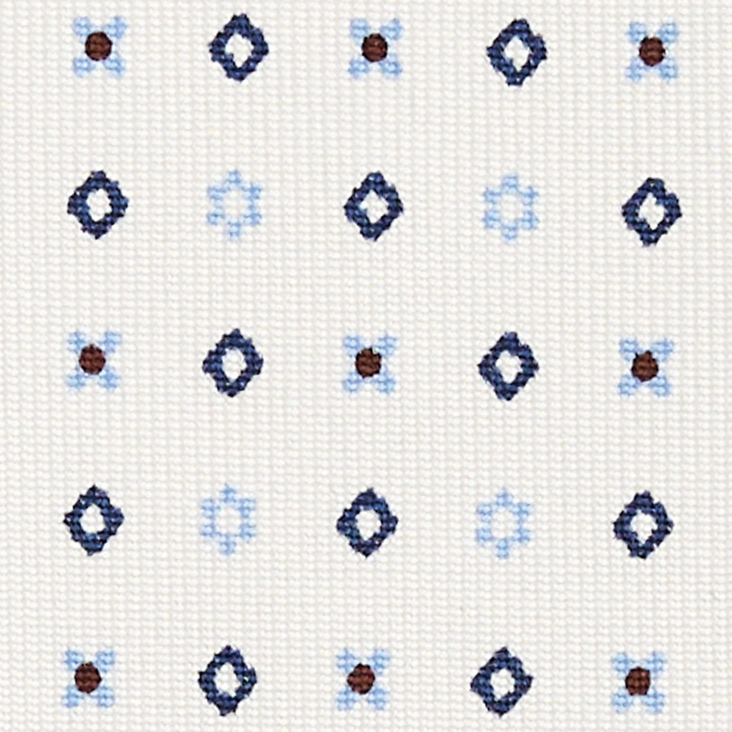 WHITE SARTORIAL CLASSIC SILK TIE