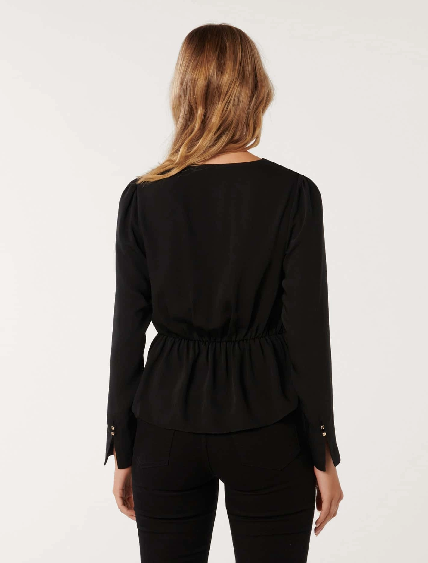Whitney Wrap Blouse