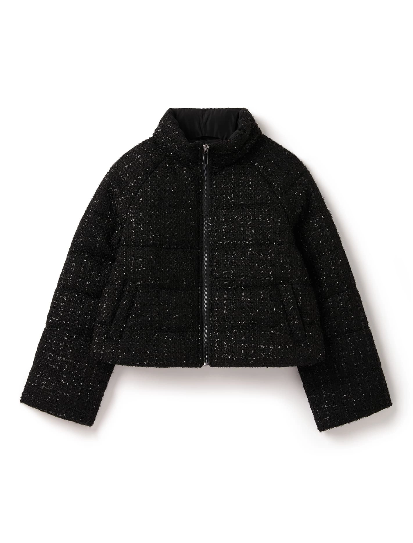 Wilhelmina Teen Boucle Puffer Jacket