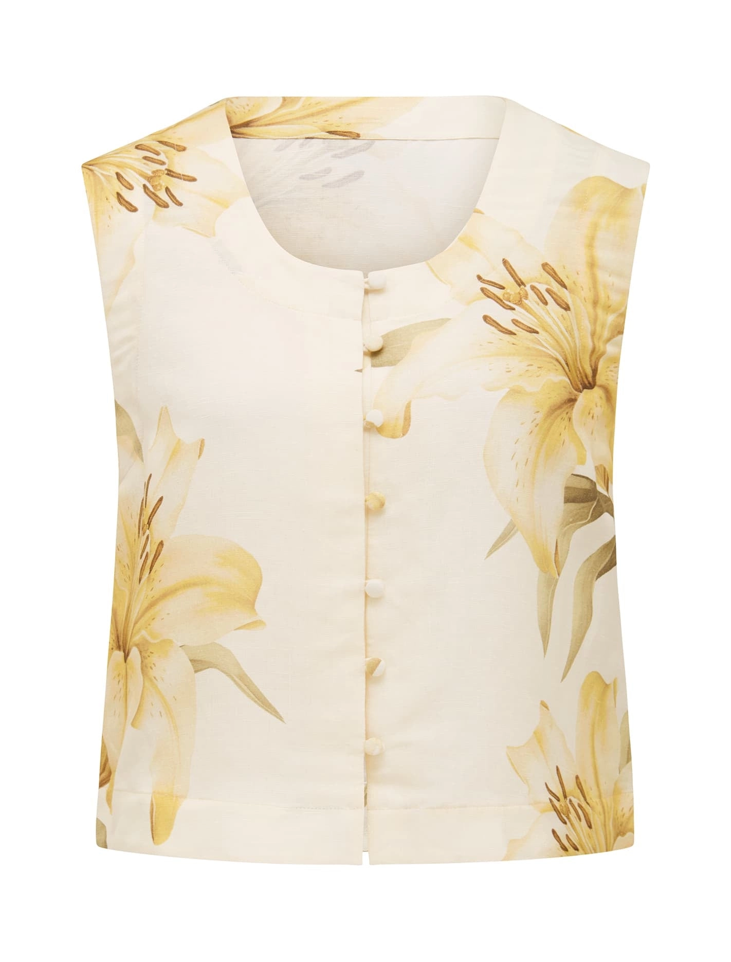 Willow Linen Vest