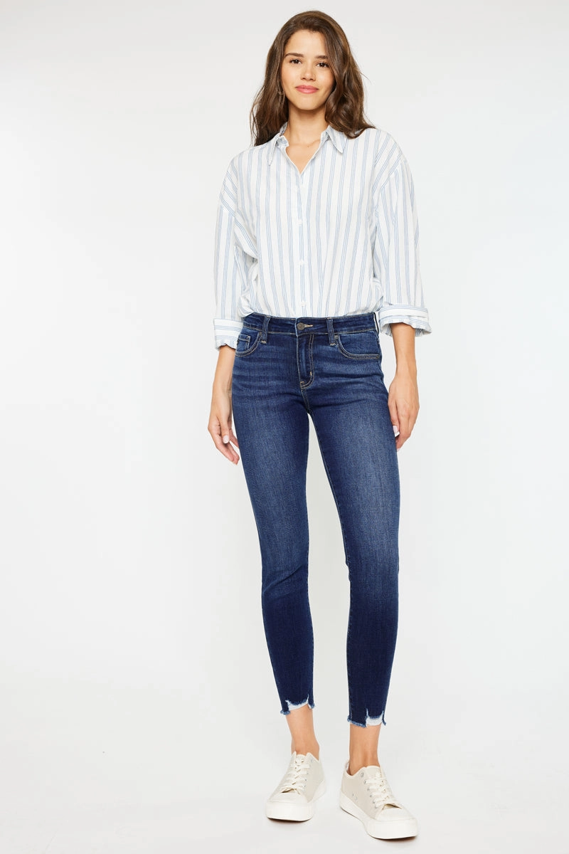 Willowbrook Mid Rise Ankle Skinny Jeans