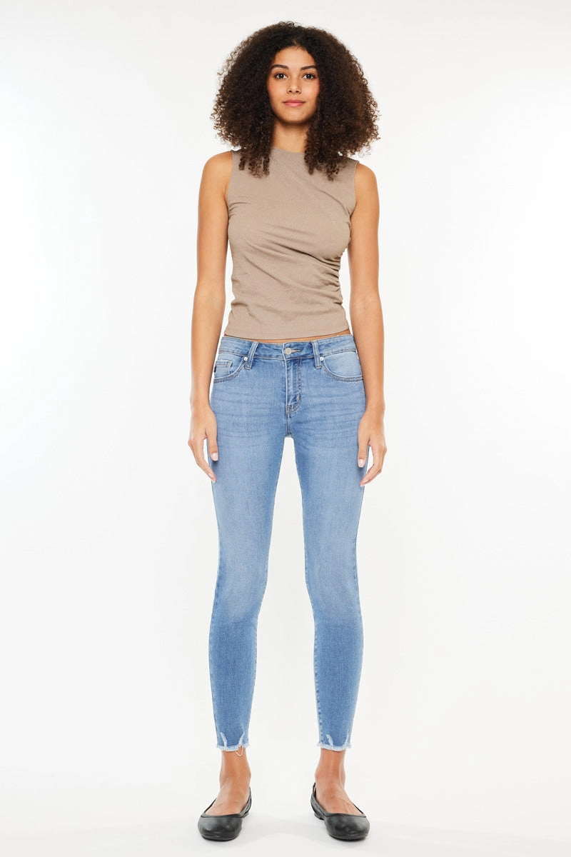 Willowbrook Mid Rise Ankle Skinny Jeans