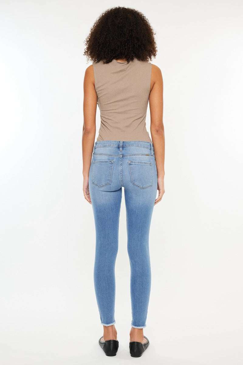Willowbrook Mid Rise Ankle Skinny Jeans