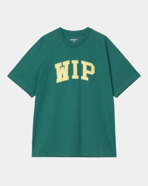 WIP T-Shirt | Rainforest / Air Yellow