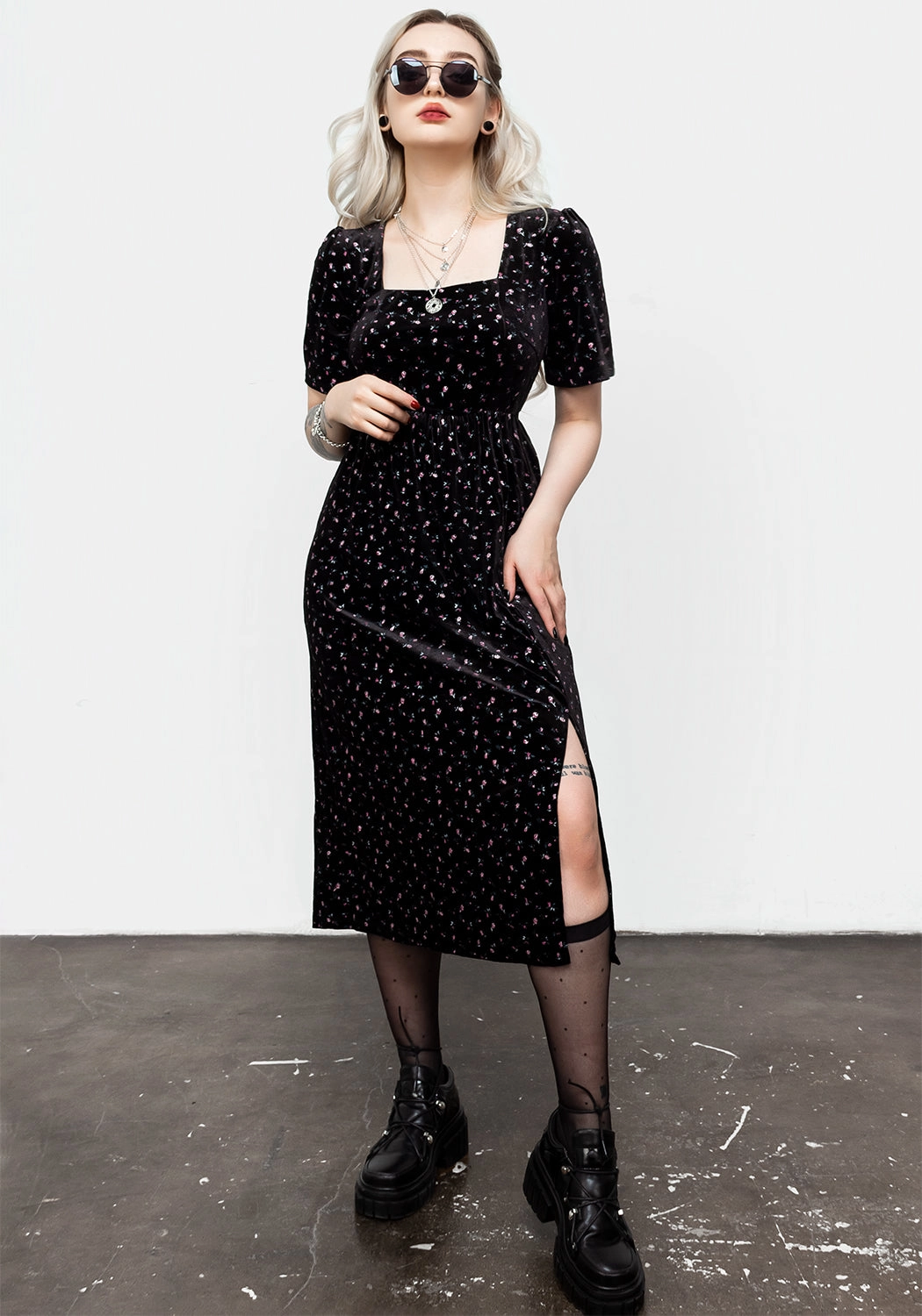 Woe Midi Dress