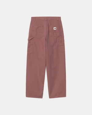 Women's Brandon Single Knee Pant | Dusky Pink (stone canvas)