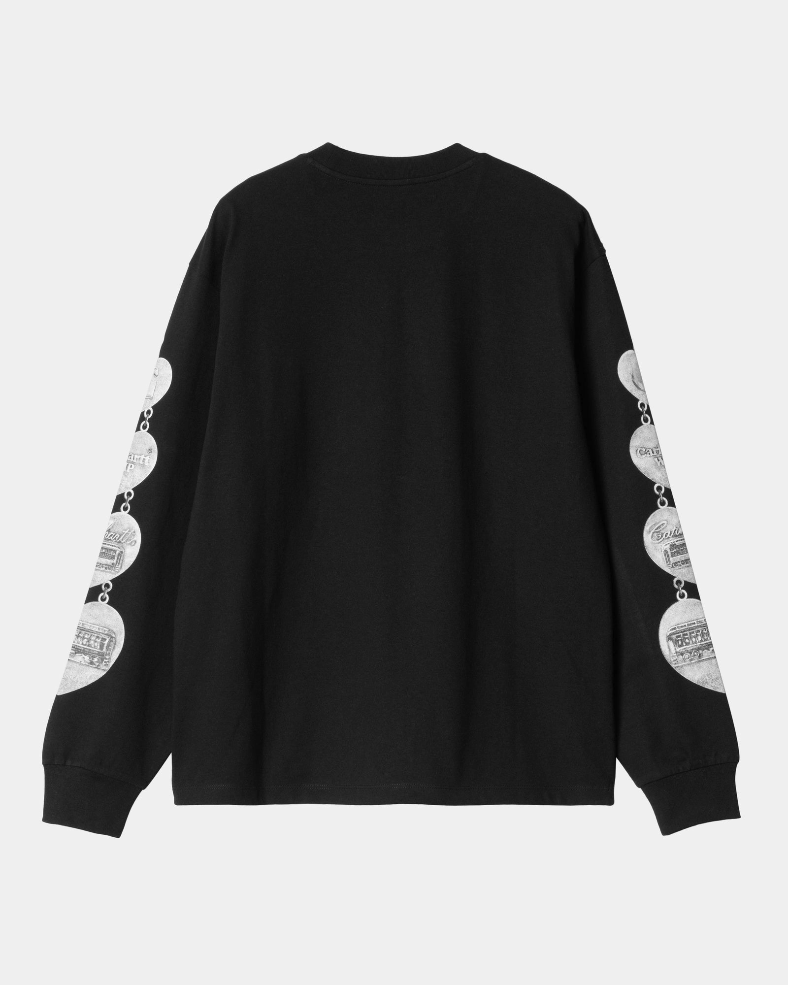 Women’s Chain Long Sleeve T-Shirt | Black