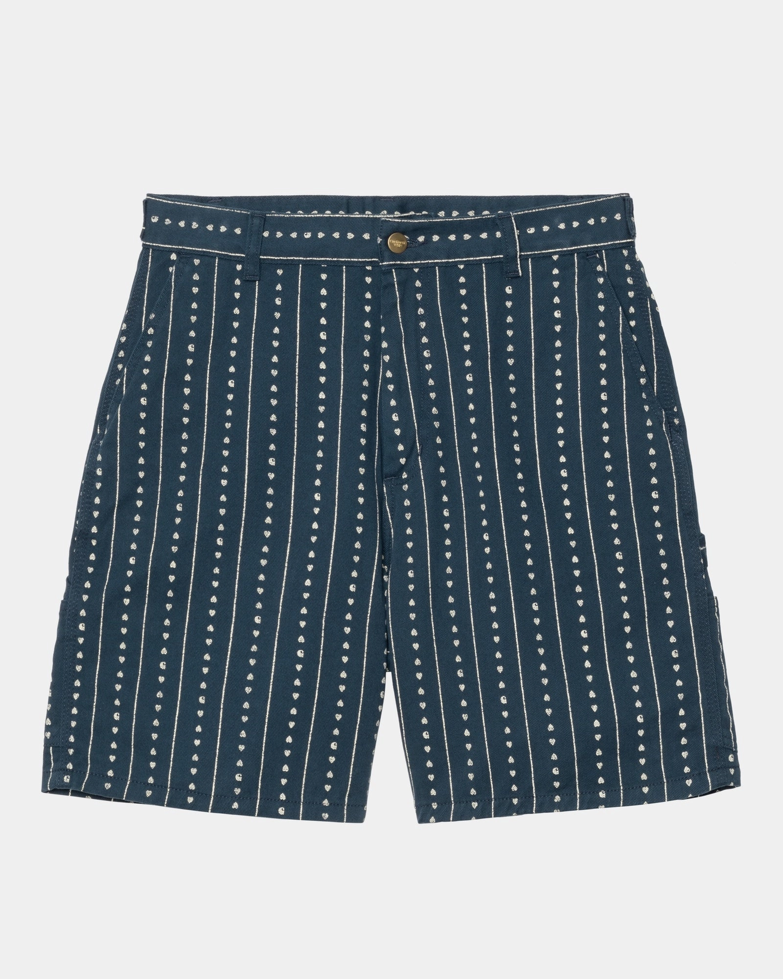 Women's Drewe Short | Ink / Natural Heart C Pinstripe