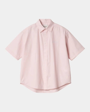 Women’s Jaxon Shirt | Air Pink / White