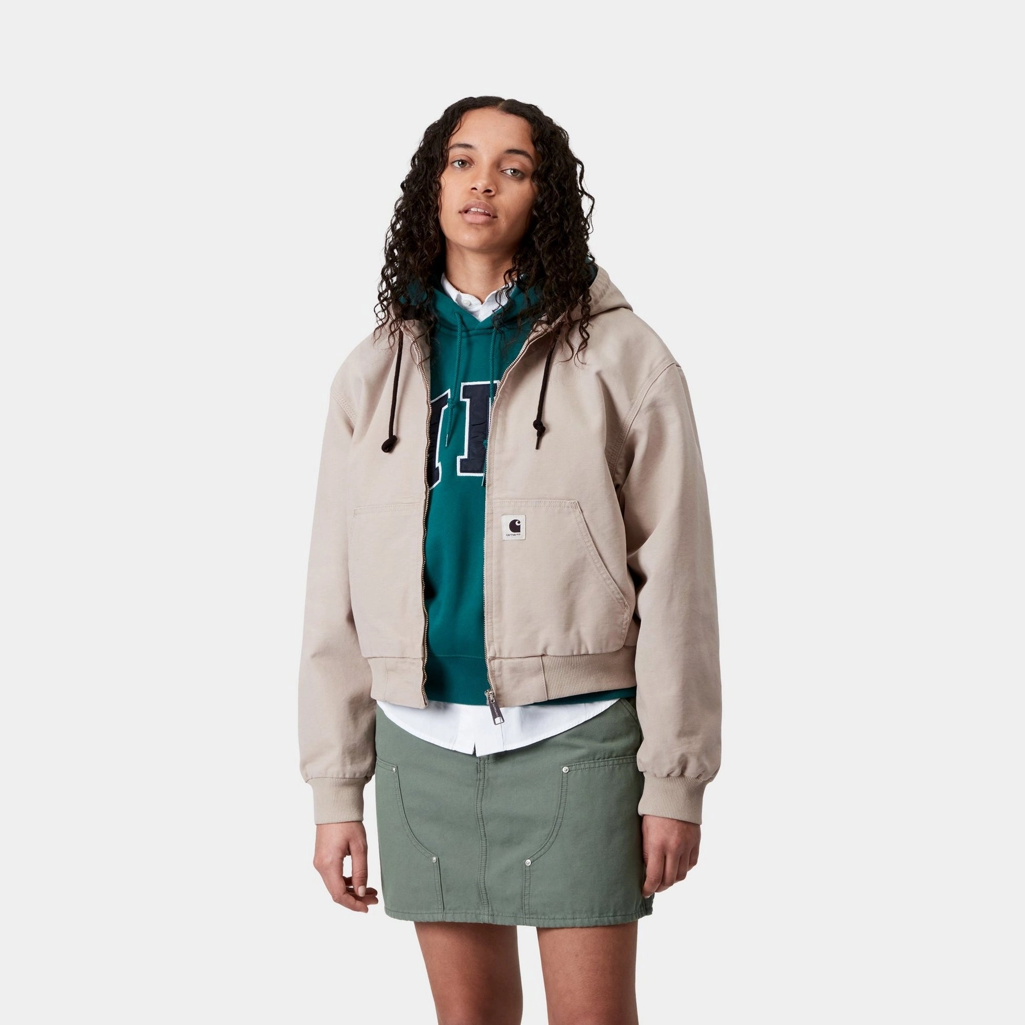 Women’s OG Active Jacket (Spring) - Stone Canvas | Dusky Beige
