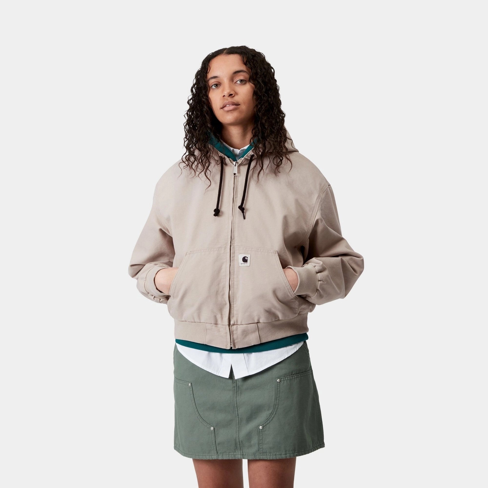 Women’s OG Active Jacket (Spring) - Stone Canvas | Dusky Beige